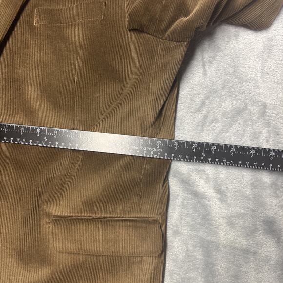 Saddlebred Sport Coat 44L Brown Cotton Corduroy Blazer Heritage Style - Picture 2 of 9